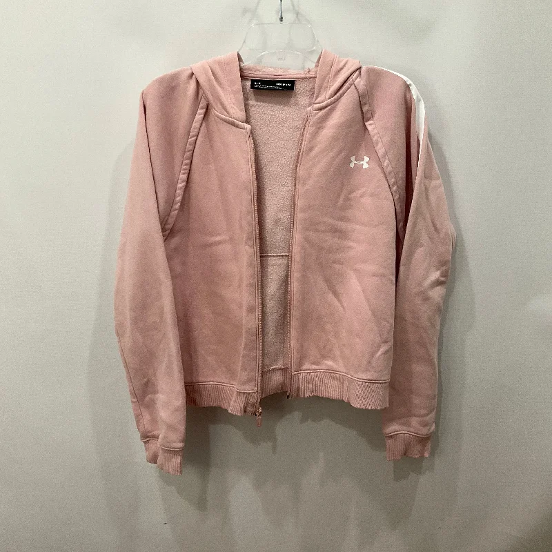 High-Quality Men's French Terry HoodiesAthletic Sweatshirt Hoodie By Under Armour In Pink, Size: M High-Quality Men's French Terry HoodiesAthletic Sweatshirt Hoodie By Under Armour In Pink, Size: M