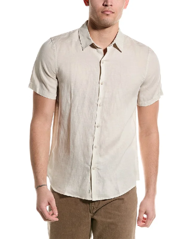 Men's Striped Long-Sleeve Shirts for a Maritime FeelOnia Jack Air Linen-Blend Shirt