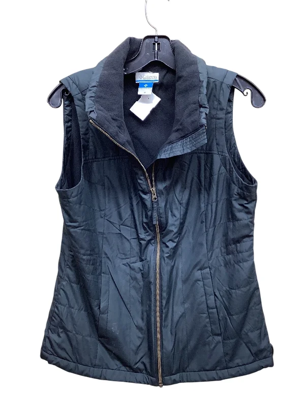 Fashionable Men's Denim JacketsVest Puffer & Quilted By Columbia In Black, Size: M