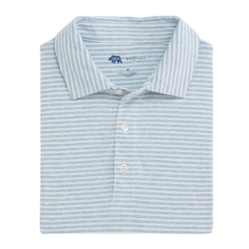 Men's Shirts with Velcro ClosuresOnward Reserve Row Stripe Icon Polo