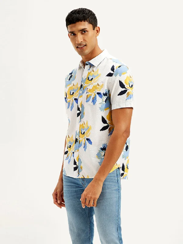 Men's Oxford Shirts for a Preppy StyleMen's Floral Slim Fit Shirt