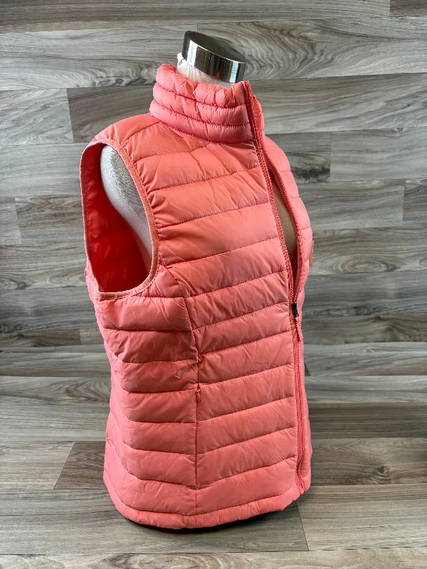 Men's Coats for Short MenVest Puffer & Quilted By Amazon Essentials In Orange, Size: L Men's Coats for Short MenVest Puffer & Quilted By Amazon Essentials In Orange, Size: L