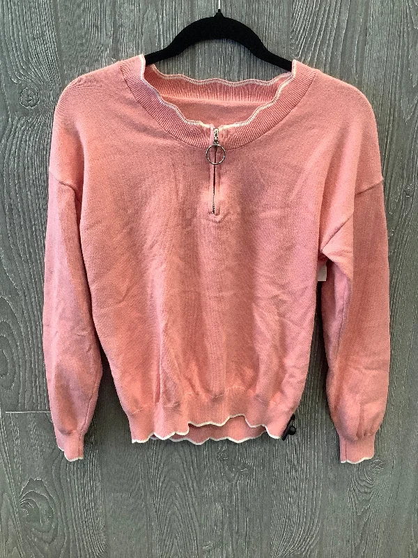 Men's Hoodies for BikingPink Sweatshirt Crewneck Clothes Mentor, Size S