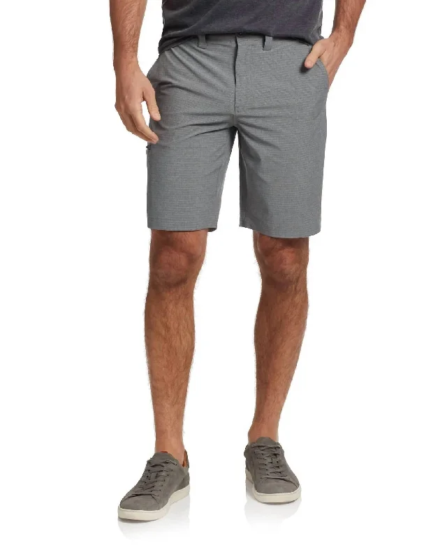 Trendy Men's Beach ShortsMadeflex 10 Inch Short In Charcoal