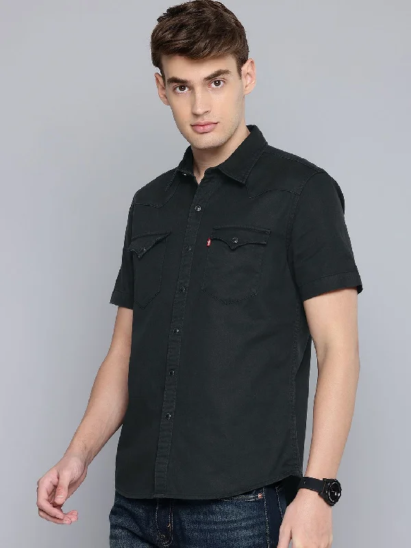 Men's Scoop Neck T-Shirts for a Relaxed FeelMen's Solid Slim Fit Shirt