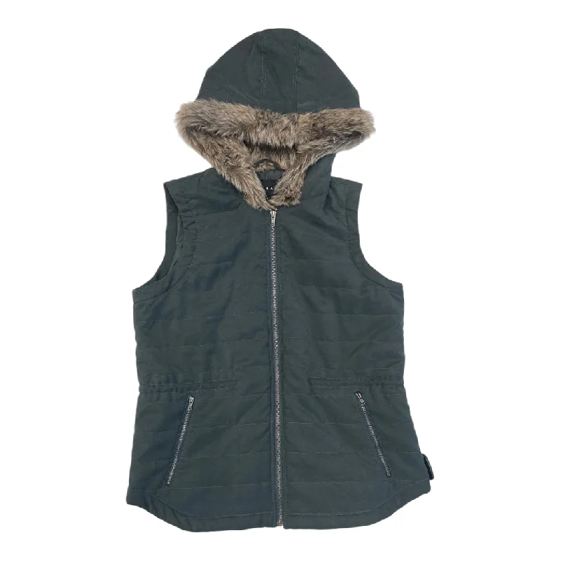 Designer Men's OvercoatsVest Puffer & Quilted By Tribal In Green, Size: M