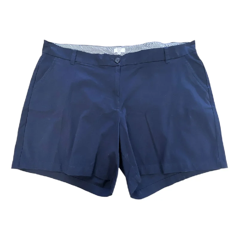 Resilient and Durable Men's Work ShortsSHORTS by CROWN AND IVY In NAVY, Size: 24W
