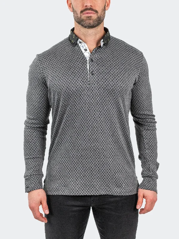 Men's Shirts with Belt LoopsPolo NewtonWeave Grey