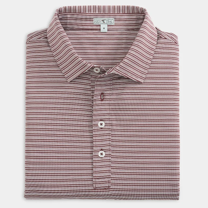 Maroon Campus Stripe
