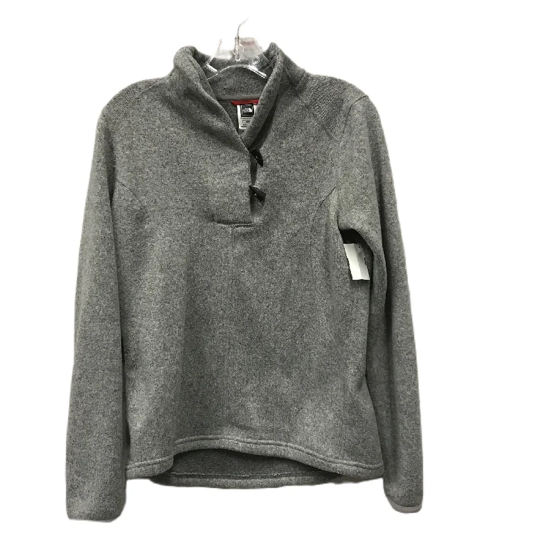 Men's Hoodies for Short MenGrey Athletic Sweatshirt Collar By The North Face, Size: M Men's Hoodies for Short MenGrey Athletic Sweatshirt Collar By The North Face, Size: M