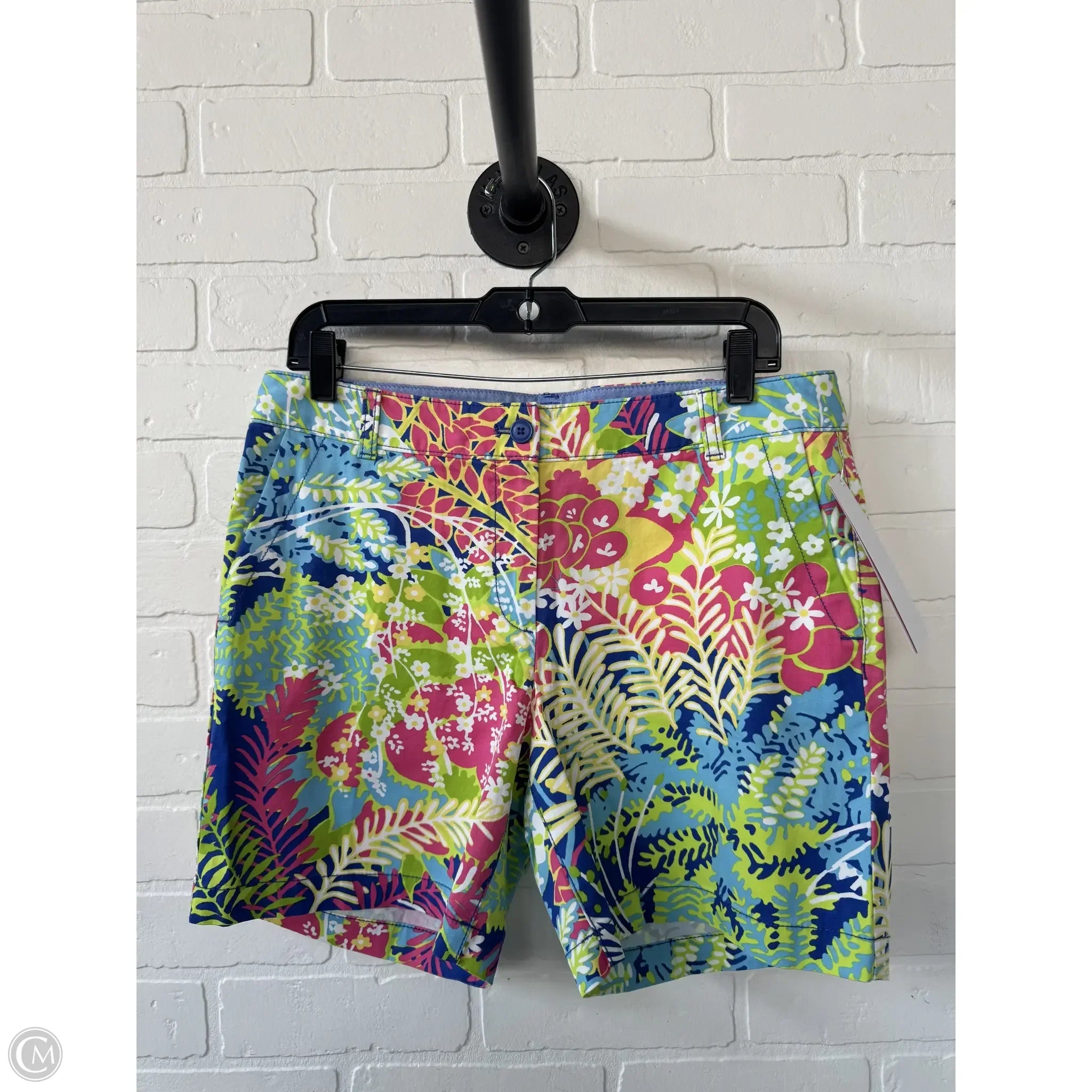 Oversized and Relaxed Men's Loungewear ShortsShorts By Talbots In Floral Print, Size: 10p Oversized and Relaxed Men's Loungewear ShortsShorts By Talbots In Floral Print, Size: 10p