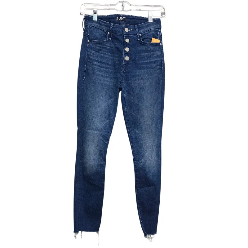 Unique Men's Jeans DesignsJeans Skinny By Mother In Blue Denim, Size:0