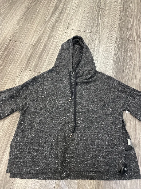 Practical Men's Water-Resistant HoodiesBlack Sweatshirt Hoodie Calia, Size L