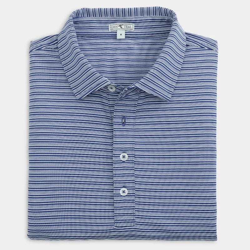 Navy Campus Stripe