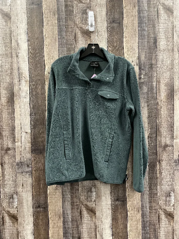 Men's Hoodies for Casual WearGreen Athletic Sweatshirt Collar 32 Degrees, Size S