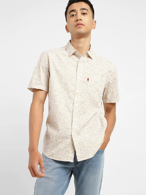 Men's Performance Fabric Shirts for All-Day ComfortMen's Floral Print Slim Fit Shirt Men's Performance Fabric Shirts for All-Day ComfortMen's Floral Print Slim Fit Shirt