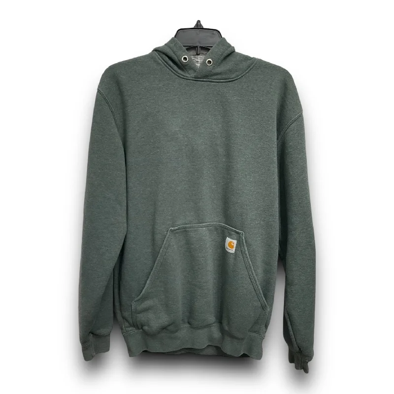 Men's Hoodies for RunningSweatshirt Hoodie By Carhartt In Green, Size: S