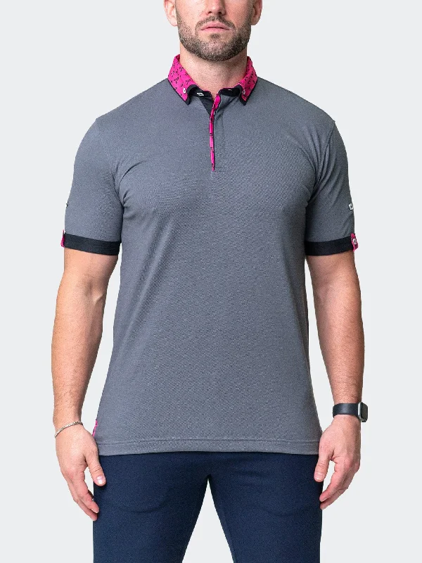 Versatile Men's Tank TopsPolo MozartSolidCrossBones Grey