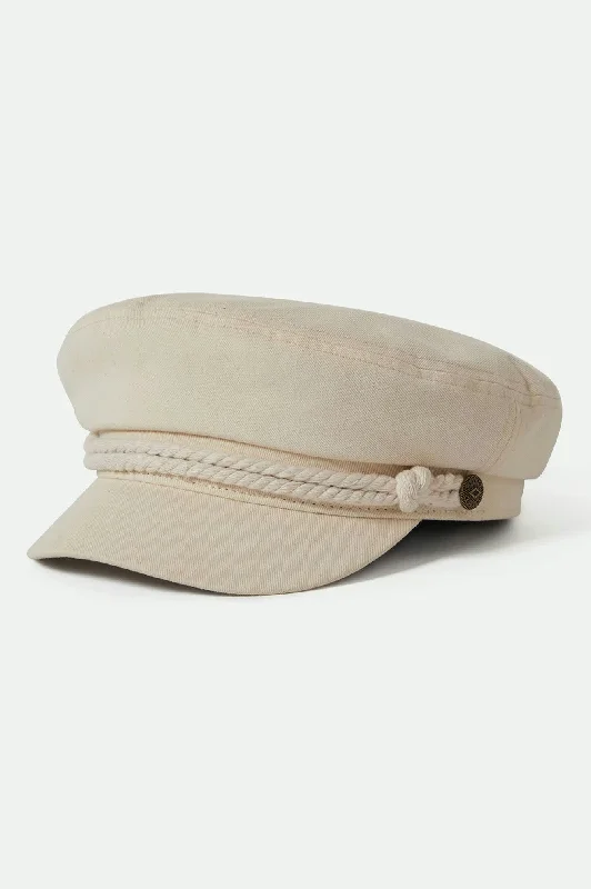 Women's Bucket HatsFiddler Fisherman Cap - Egret White