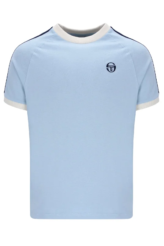 Comfortable Men's Polo ShirtsSERGIO TACCHINI HADOW T-SHIRT STM21115 365 CELESTIAL BLUE Comfortable Men's Polo ShirtsSERGIO TACCHINI HADOW T-SHIRT STM21115 365 CELESTIAL BLUE
