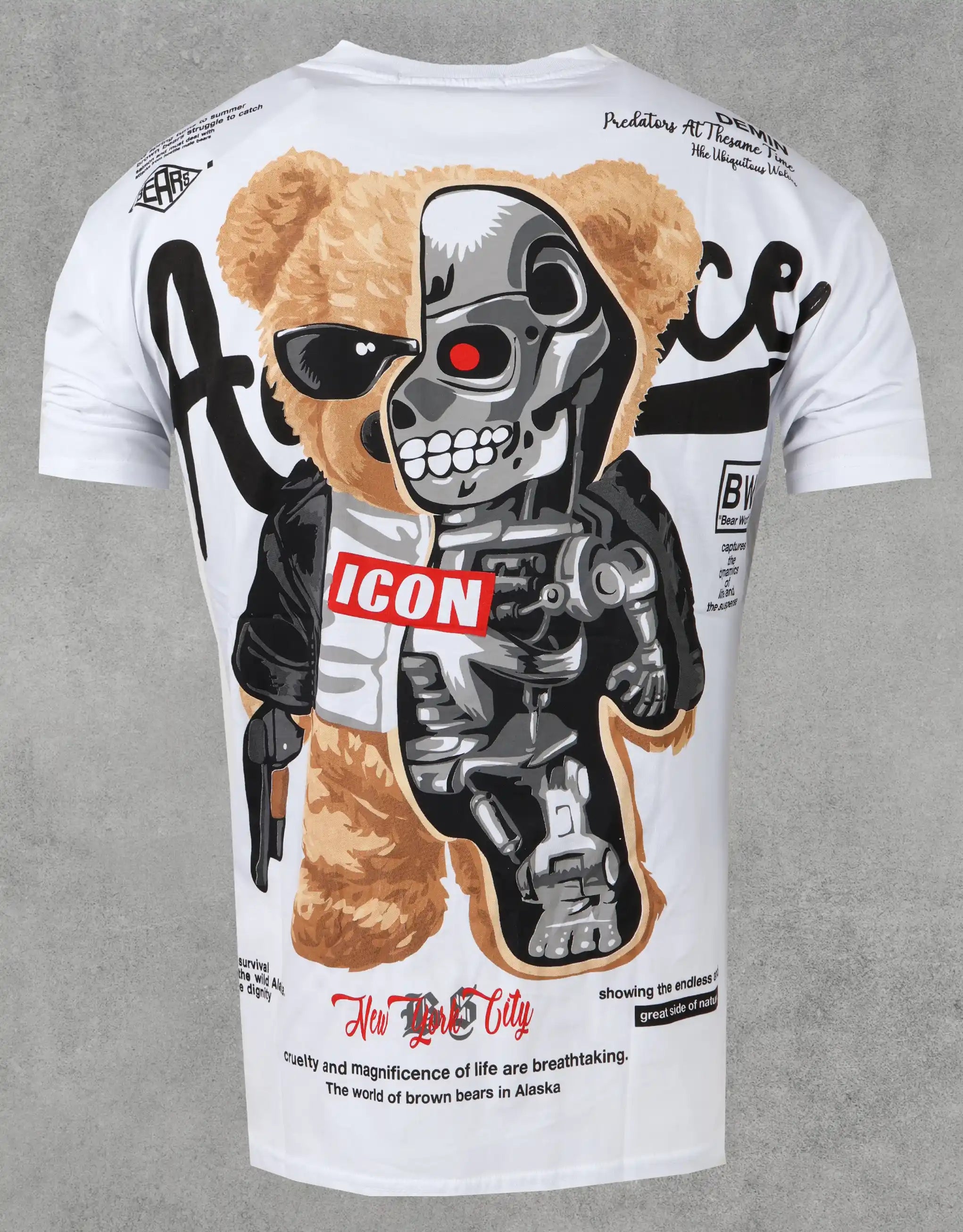 Men's Shirts with Antimicrobial TreatmentOversized Tee