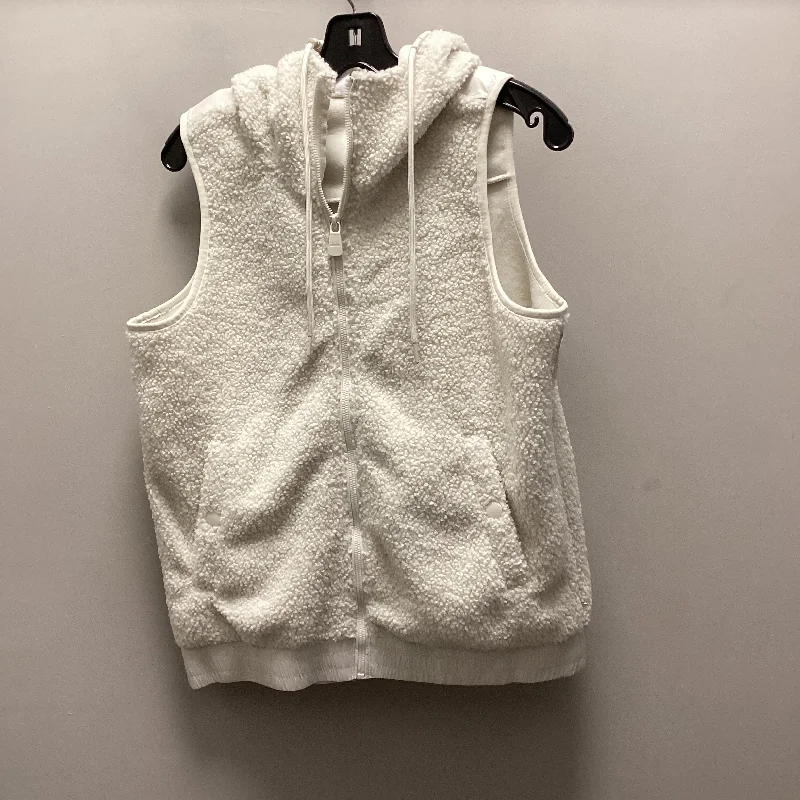Men's Coats for Dressy OccasionsVest Fleece By Avia In White, Size: S