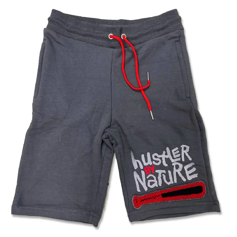Dressy and Polished Men's Tailored Dress ShortsMen's 4's Infrared Hustler Shorts In Charcoal Dressy and Polished Men's Tailored Dress ShortsMen's 4's Infrared Hustler Shorts In Charcoal