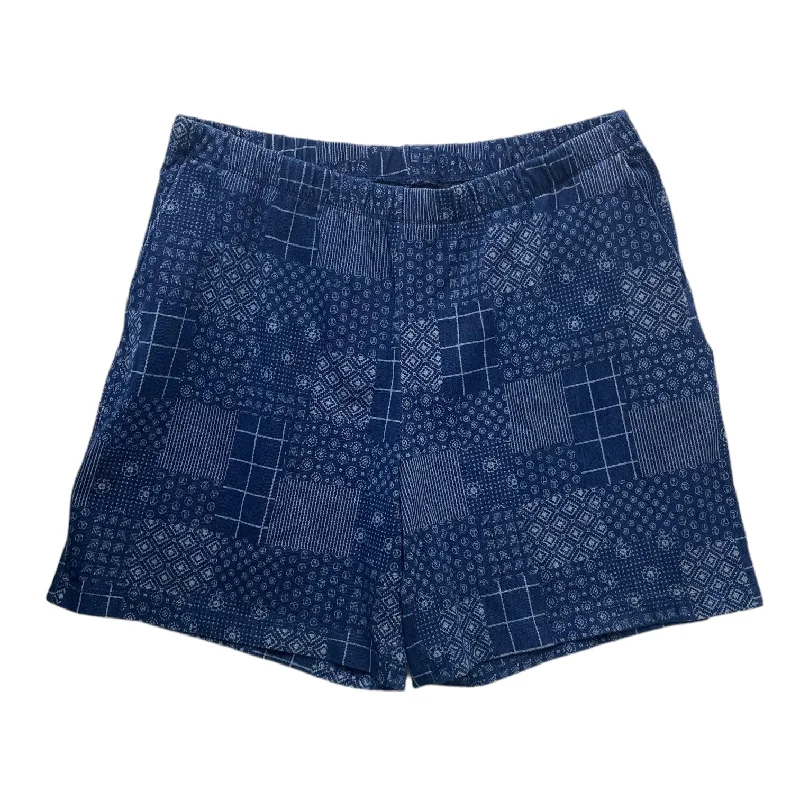 Men's Water-Resistant Swim ShortsBlue Shorts Lands End, Size 2x