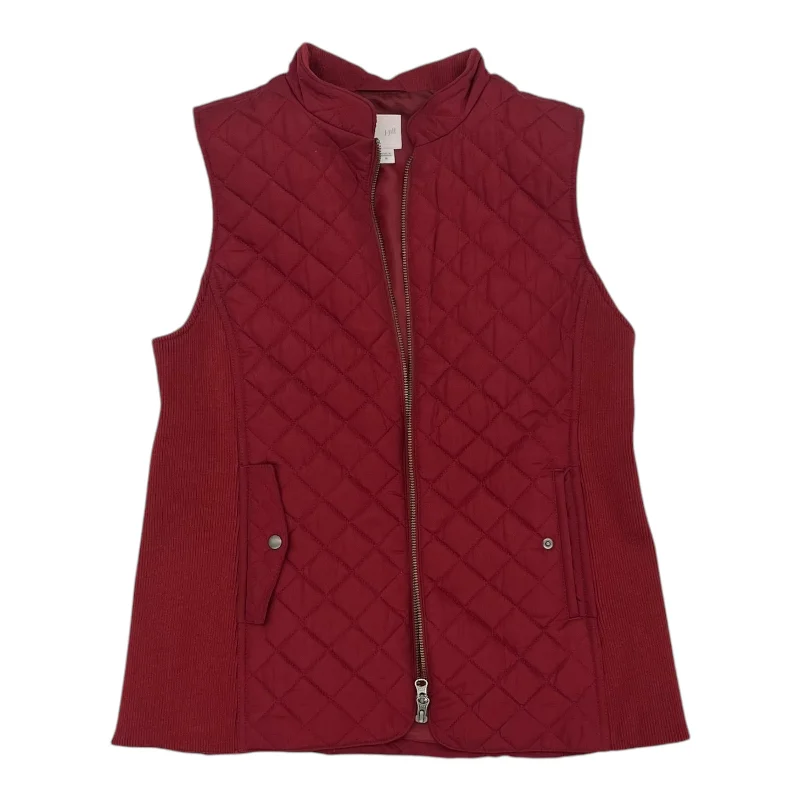 Men's Coats for WalkingVest Puffer & Quilted By J. Jill In Red, Size:M