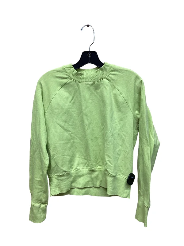 Men's Hoodies for CampingGreen Athletic Sweatshirt Crewneck Lululemon, Size S