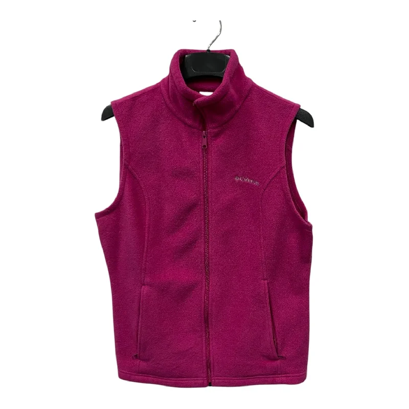 Men's Coats for Everyday WearVest Fleece By Columbia In Pink, Size:L