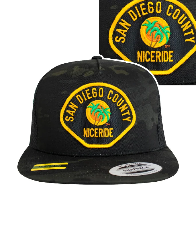Casual Fedora Hats for Men"The Badge" Trucker Hat