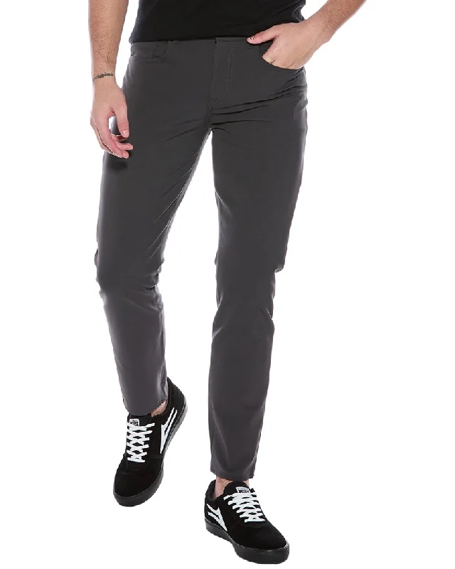 Men's Ripped Jeans7 For All Mankind Adrien Gunmetal Slim Tapered Jean