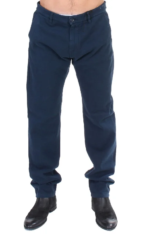 Men's Skinny Jeans with Stretch FabricGF Ferre Elegant  Cotton Stretch Men's Chinos