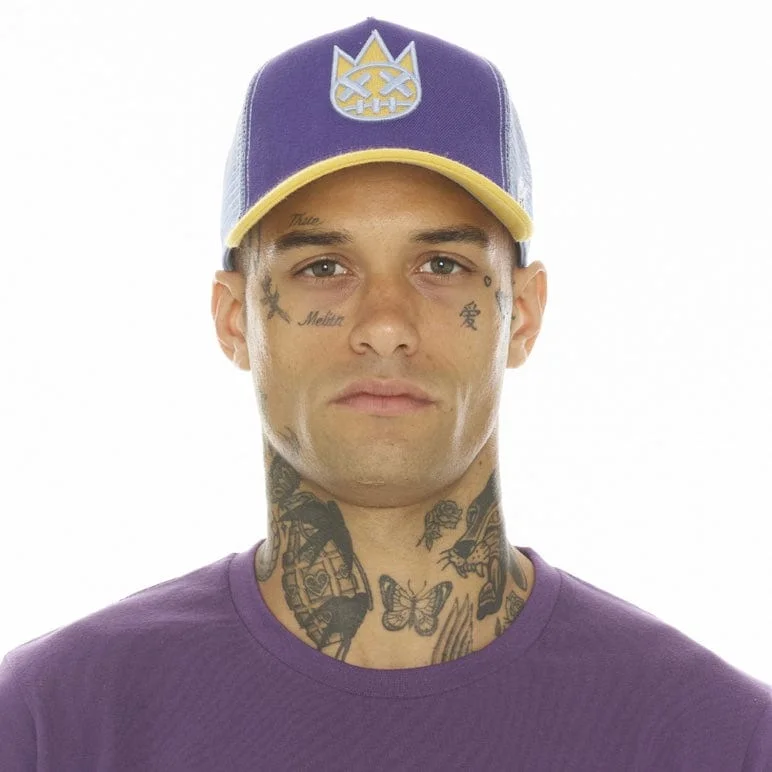 Colorful Straw HatsCult Of Individuality Clean Logo Mesh Back Visor Cap (Acai) 622AC-CH03A Colorful Straw HatsCult Of Individuality Clean Logo Mesh Back Visor Cap (Acai) 622AC-CH03A