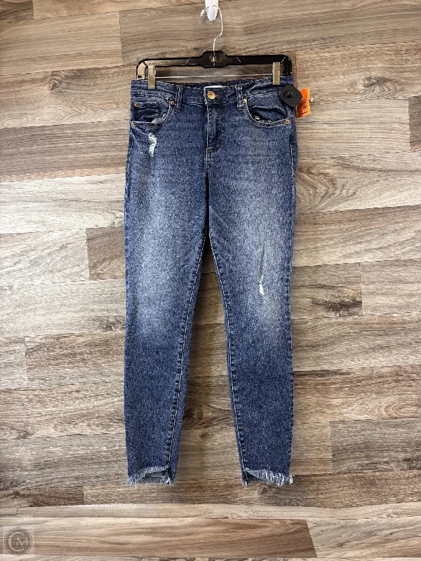 Cool Distressed Men's JeansJeans Skinny By Sts Blue In Blue Denim, Size: 4