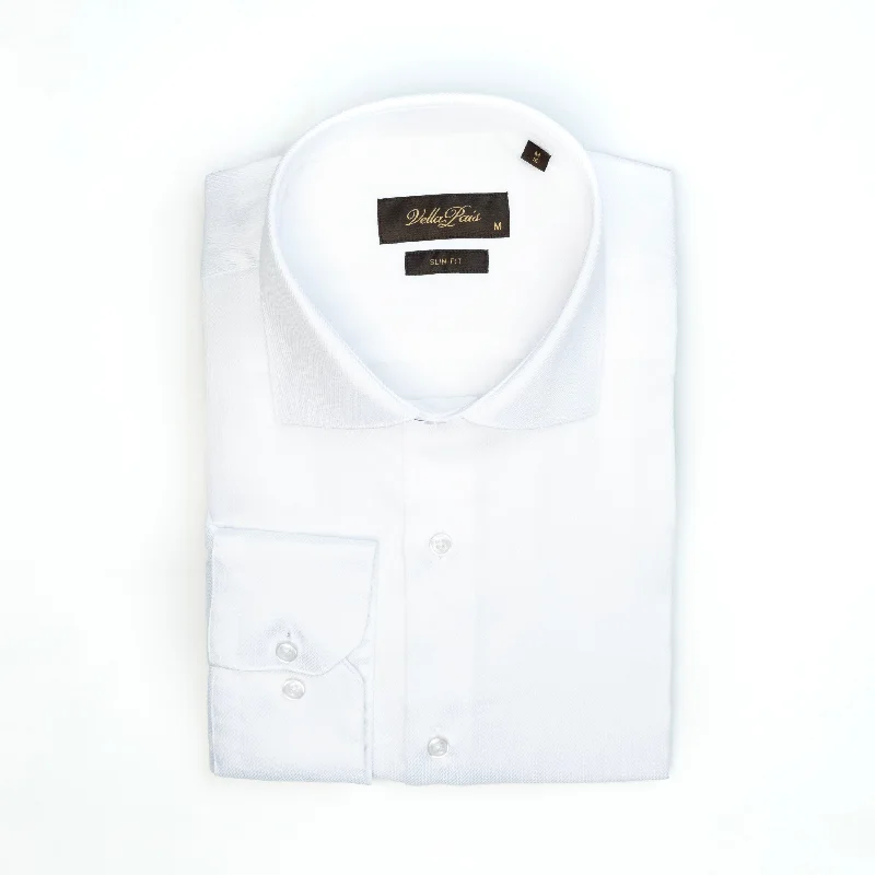 Men's Pattern-Play Shirts for a Fun TwistBERWICK SLIM FIT COTTON SHIRT