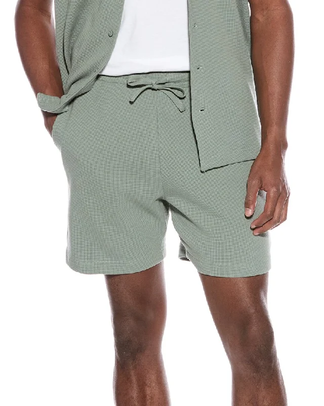 Cozy and Warm Men's Flannel ShortsOnia Pull-On Short