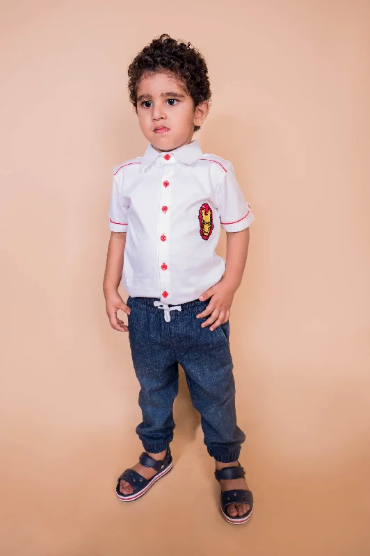Men's Skinny-Fit Shirts for a Trendy LookPre-Order:  I am Iron Man Shirt