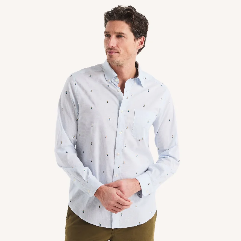 Men's Fishing Shirts for Water SportsNautica Mens Printed Shirt