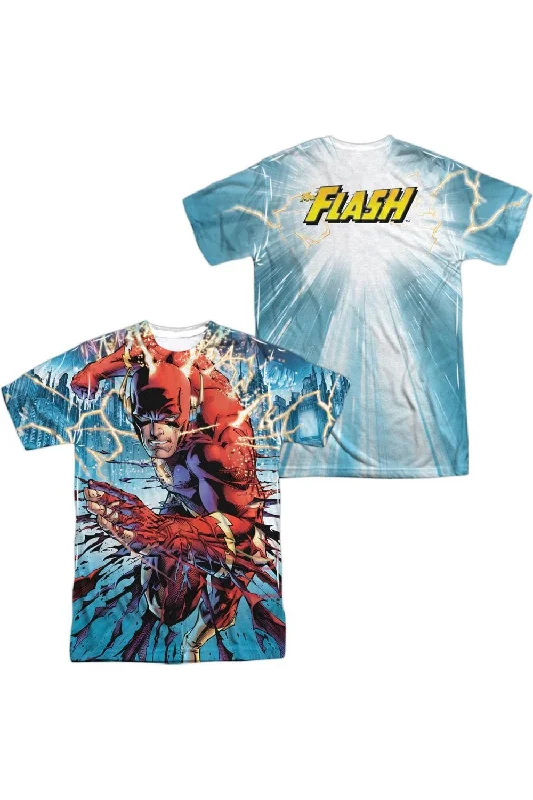 Men's Shirts with Mandarin CollarsJustice League of America Ripping And Tearing (Front/Back Print) Short Sleeve Adult Poly Crew Tee / T-Shirt Men's Shirts with Mandarin CollarsJustice League of America Ripping And Tearing (Front/Back Print) Short Sleeve Adult Poly Crew Tee / T-Shirt