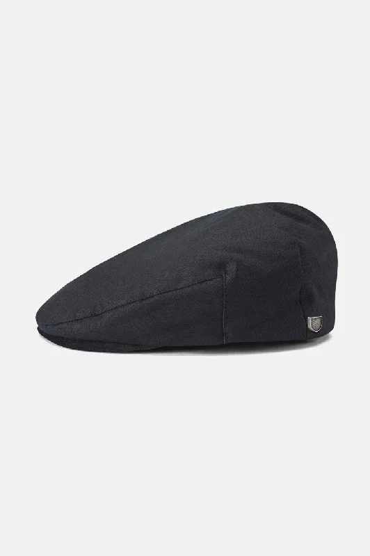 Kids' Baseball Caps with LogosHooligan Flat Cap - Black