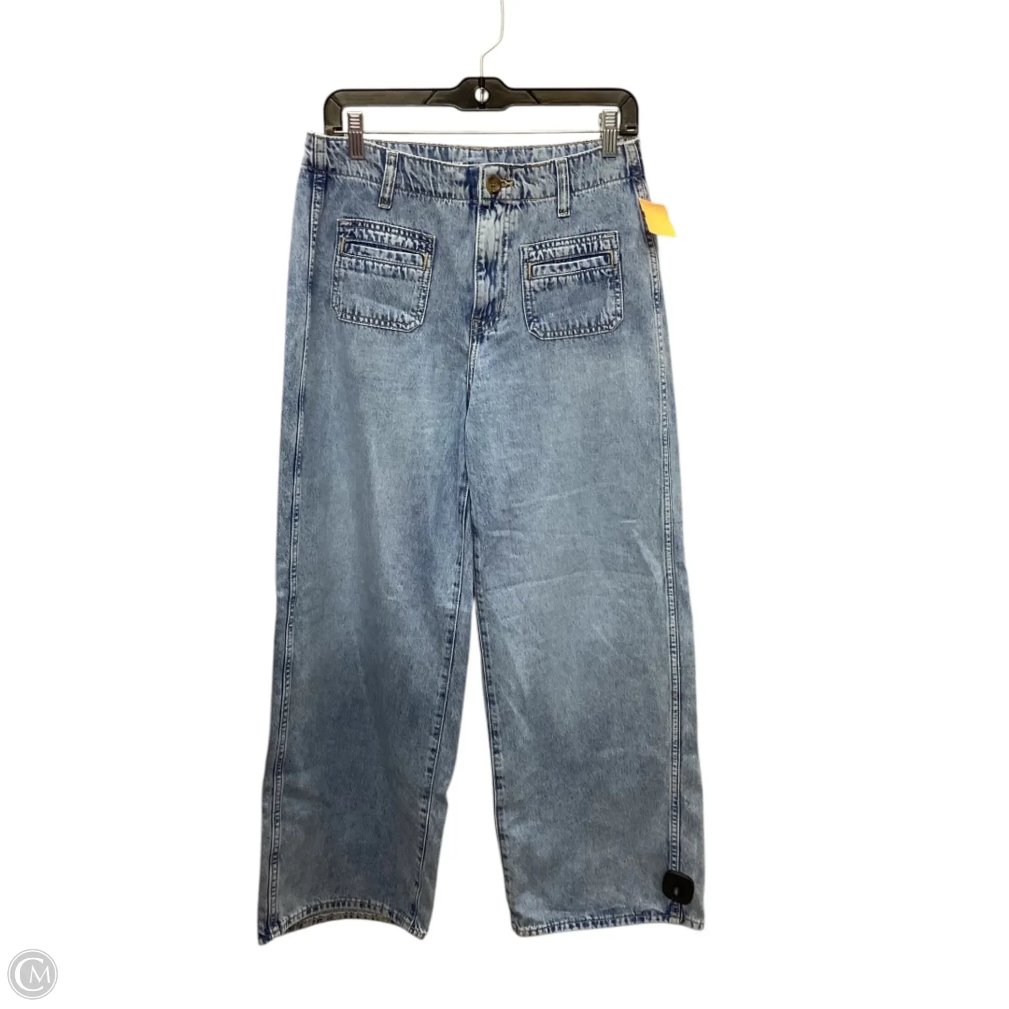 Relaxed-Fit Men's JeansJeans Wide Leg By Old Navy In Blue Denim, Size: 4