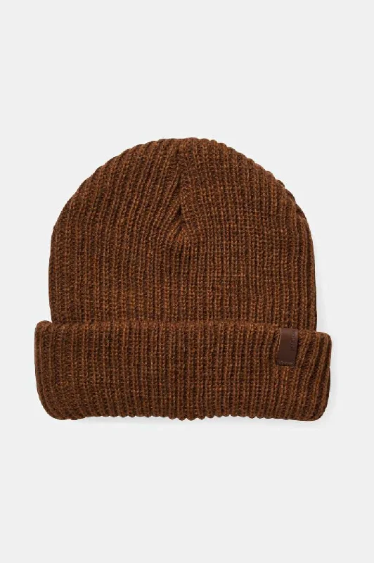 Unique Fedora CapsMarled Chunky Beanie - Coffee/Chocolate