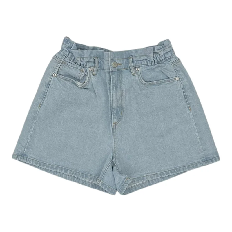 Warm-Weather Men's Linen ShortsShorts By Loft In Blue Denim, Size:4