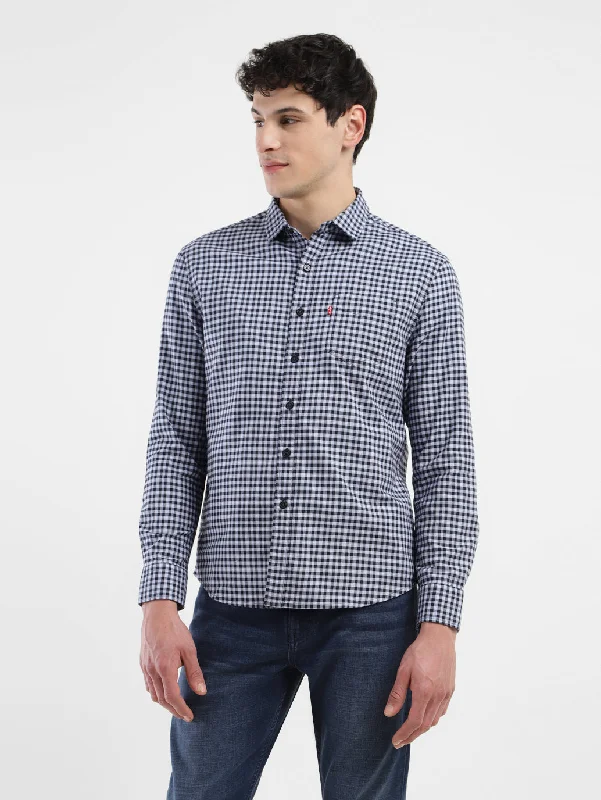 Stylish Men's Graphic T-ShirtsMen's Checkered Slim Fit Shirt