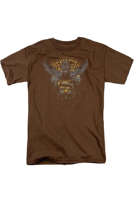 Men's Shirts with Button-Down CollarsSuperman Stand Your Ground Short Sleeve Adult Tee / T-Shirt Men's Shirts with Button-Down CollarsSuperman Stand Your Ground Short Sleeve Adult Tee / T-Shirt