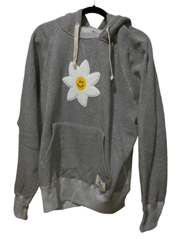 Men's Hoodies with DrawstringsSweatshirt Hoodie By Champion In Grey, Size: M
