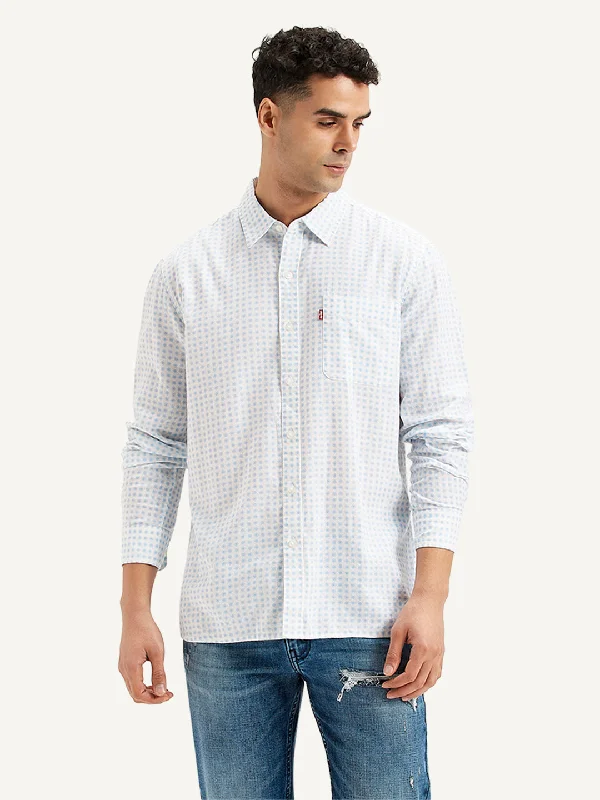 Men's V-Neck T-Shirts for a Flattering ShapeMen's Geometric Print Regular Fit Shirt Men's V-Neck T-Shirts for a Flattering ShapeMen's Geometric Print Regular Fit Shirt