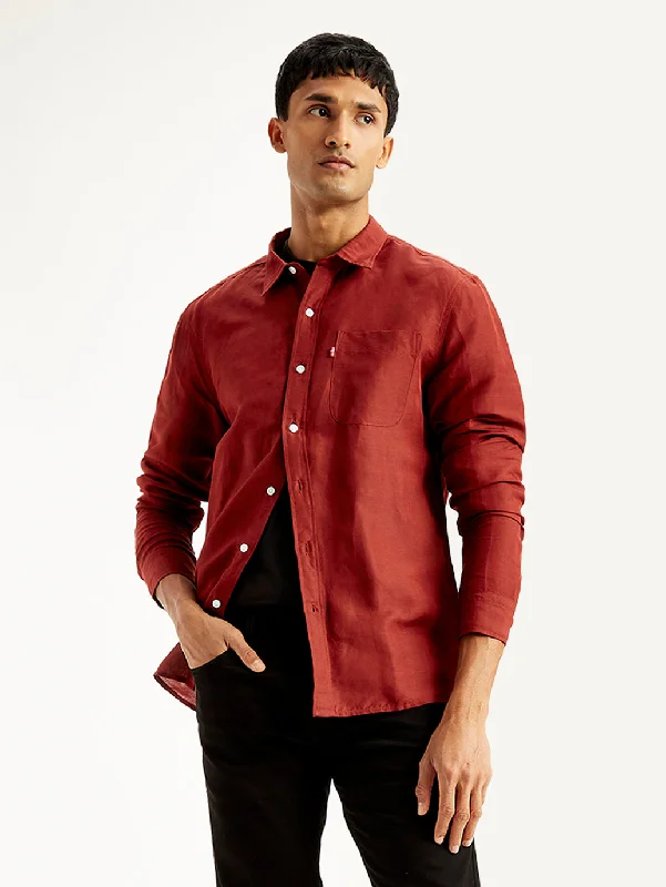 Men's Relaxed-Fit Shirts for Casual ComfortMen's Solid Regular Fit Shirt